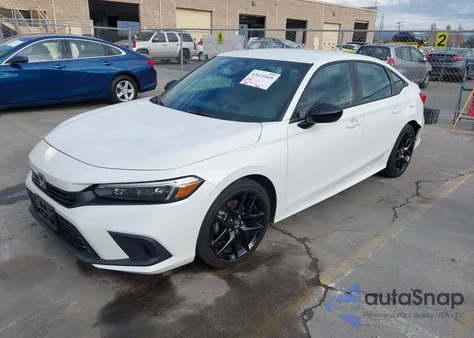 2023 Honda Civic Sport z USA, uszkodzony, nr VIN 2HGFE2F55PH547301